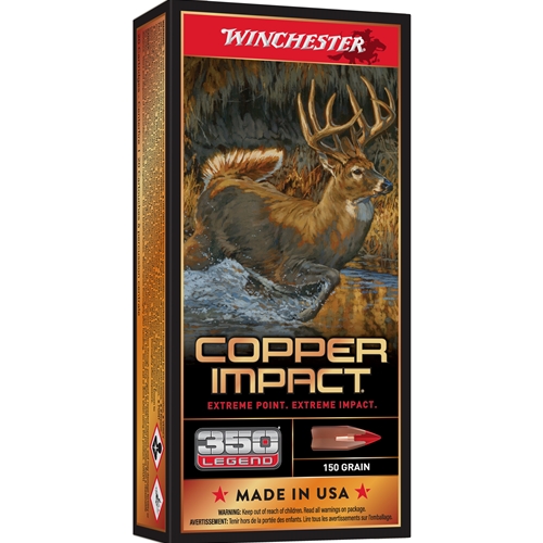 Winchester .350 Legend 150gr Copper Impact