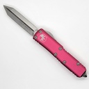 Microtech UTX-85 D/E Spartan Stonewash Standard - Pink Handle