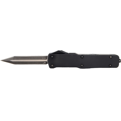 Templar Slim Aluminum Rubber D2 3.16" OTF Dagger