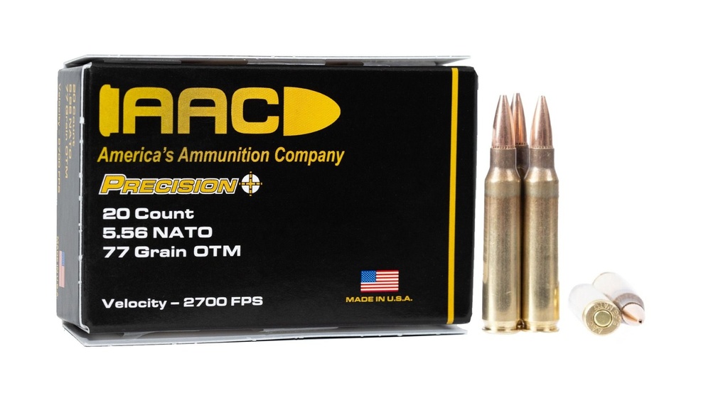 AAC 5.56mm 77gr OTM 20rd Box