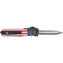 Templar Slim Zinc Betsy Ross D2 Black Dagger