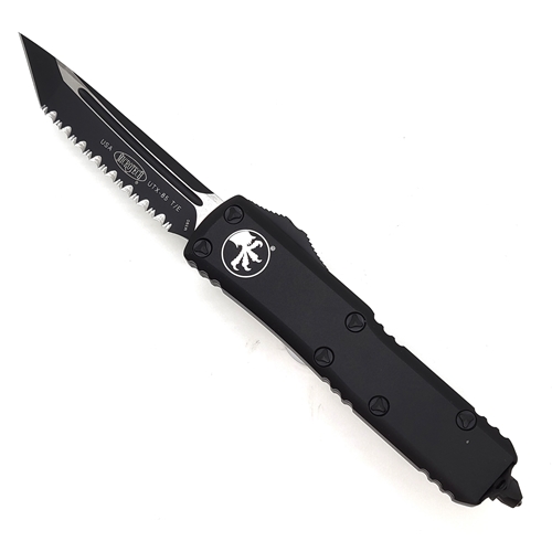 Microtech UTX-85 T/E Tactical Full Serrated - Black