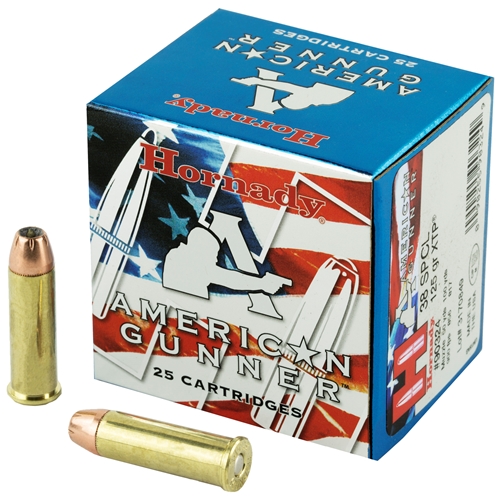 Hornady American Gunner .38 Special 125gr XTP