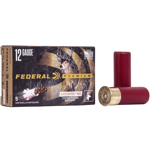 Federal 12 Gauge FliteControl 2.75" 00 Buck