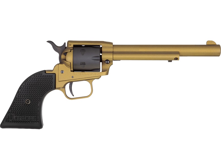 HERITAGE ROUGH RIDER .22LR 6.5'' - Gold