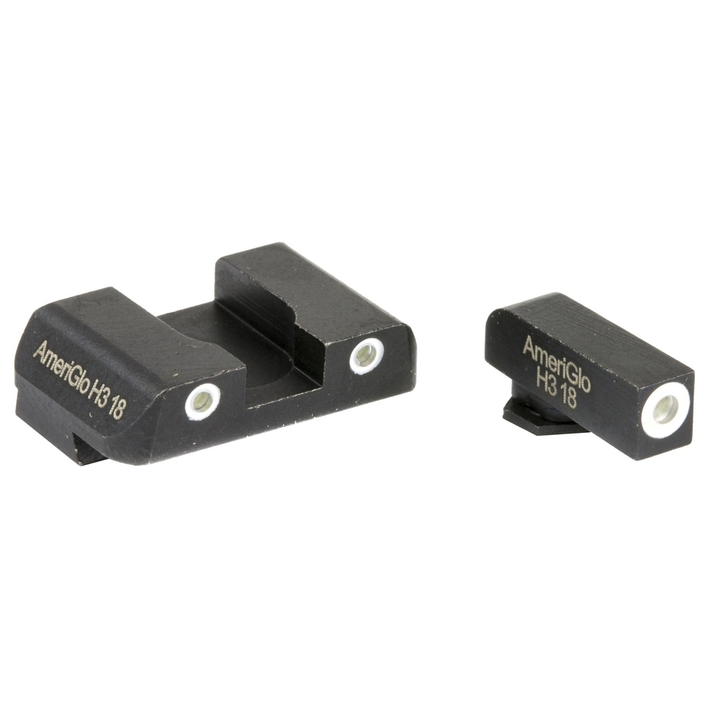 AmeriGlo Pro Series Night Sights Glock 17/19