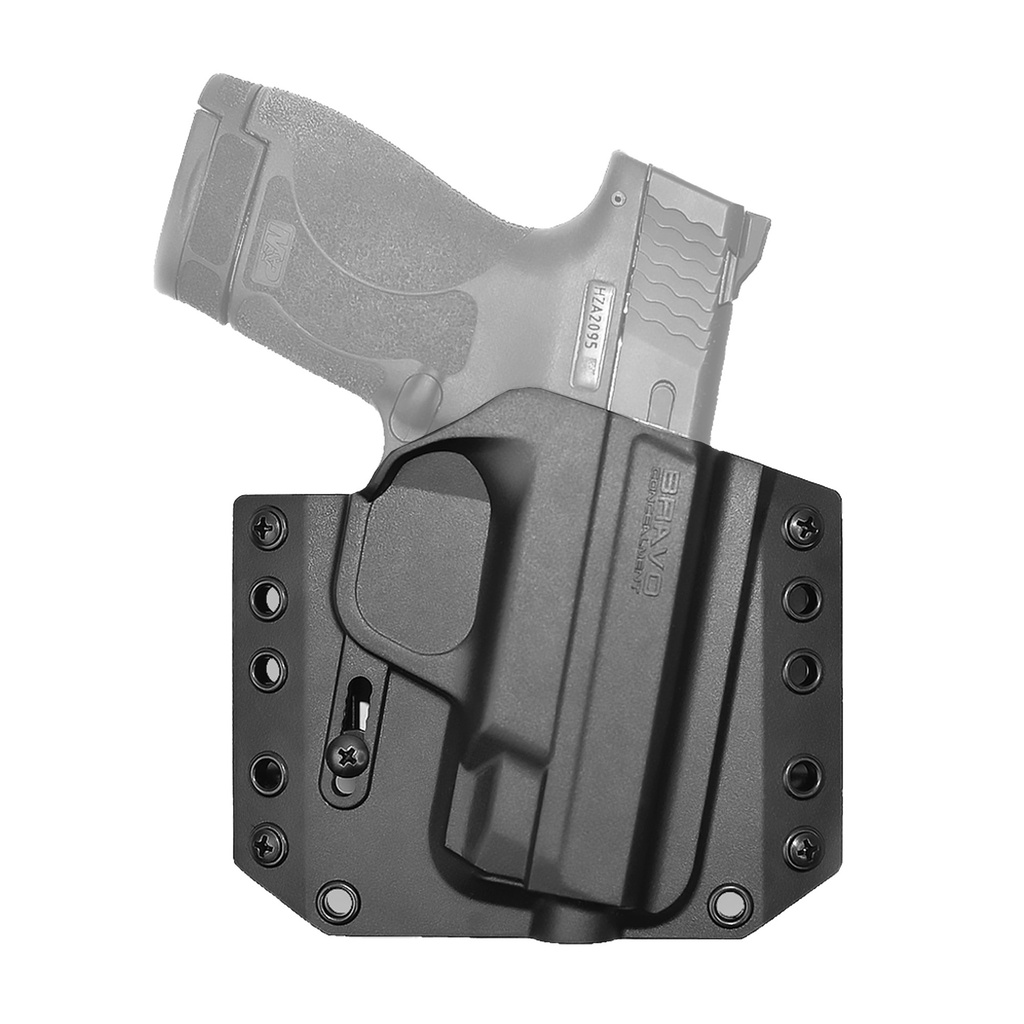 Bravo Concealment OWB Holster - Fits S&W: M&P 9,40 Shield I Shield (2.0)