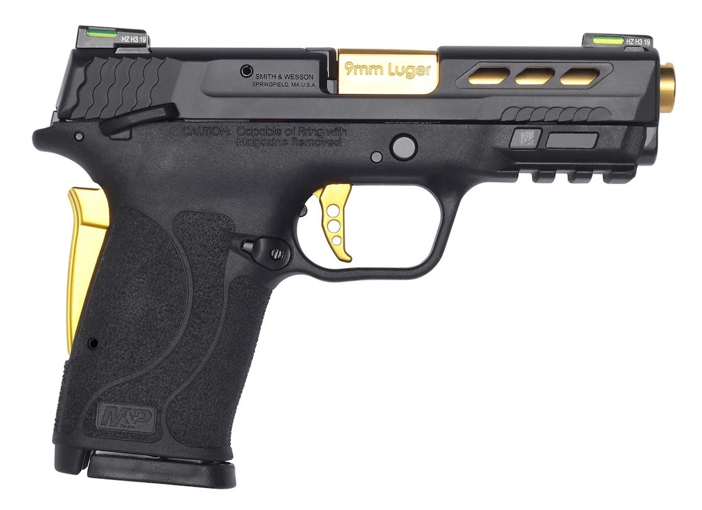 Smith & Wesson Shield EZ 9mm Performance Center Gold w/Thumb Safety