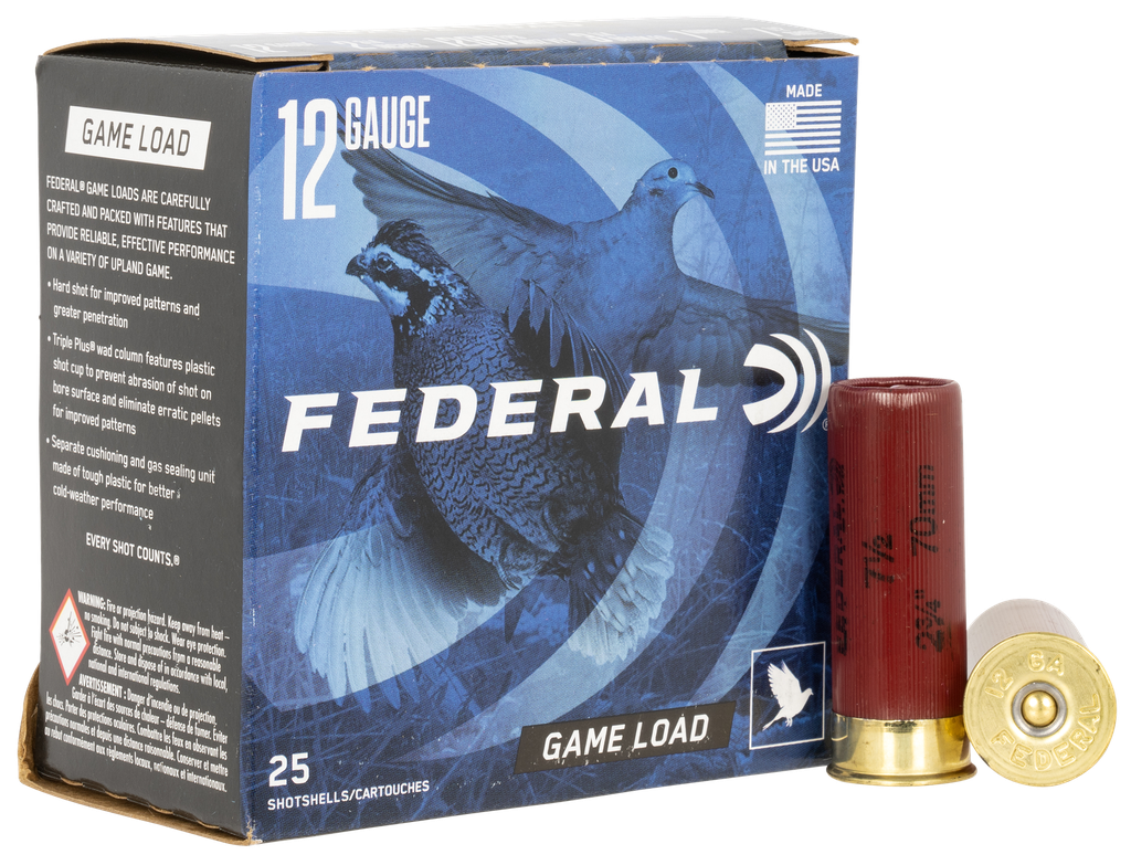 Federal Top Gun 20 Gauge #8 2.75" Target Load 1250 FPS