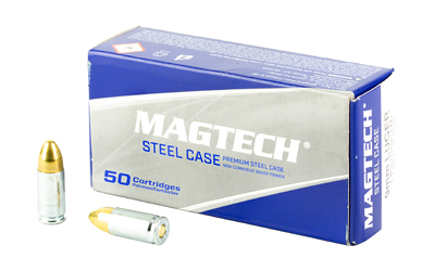 Magtech 9mm 115gr FMJ Steel Case