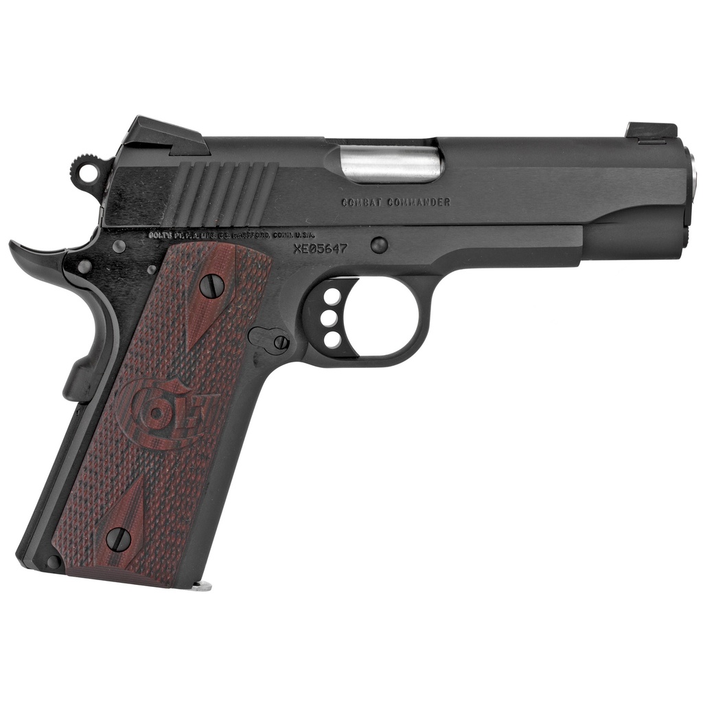 Colt 1911 Combat Commander .45acp Blued 4.25"