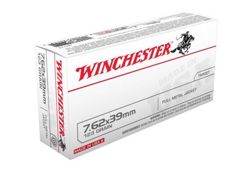 Winchester USA 7.62x39mm 120gr FMJ