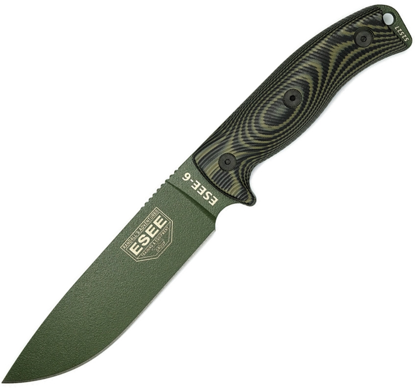 Esee Knives Model 6 Fixed Blade - OD Green