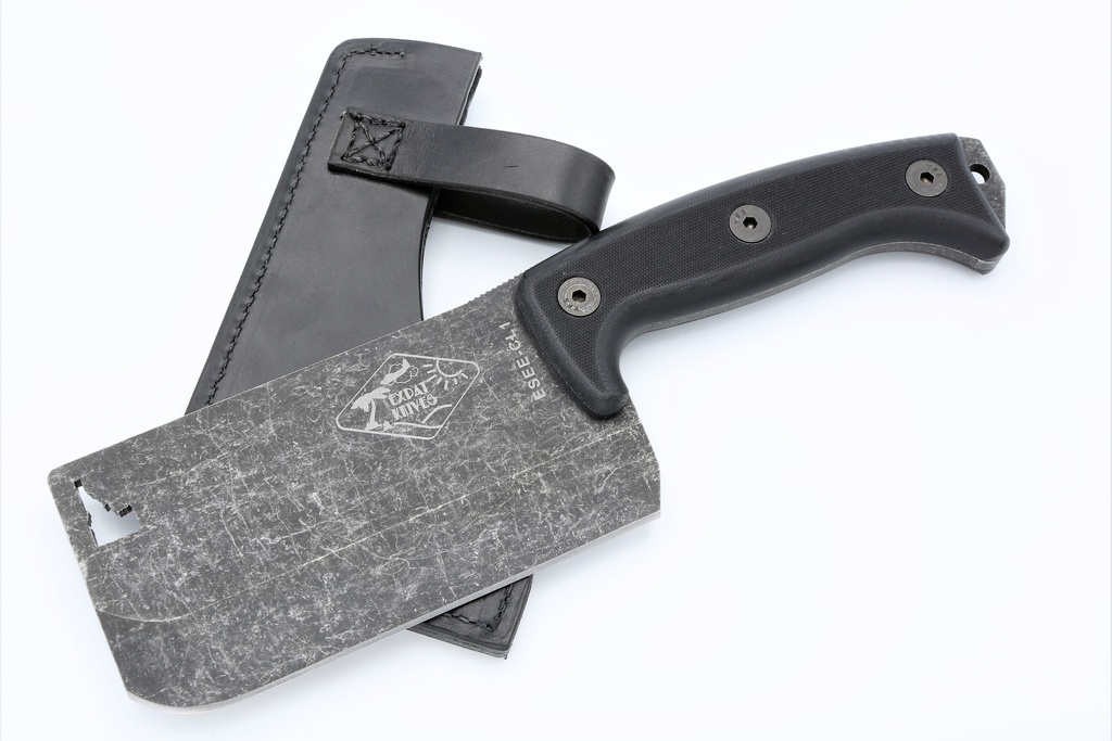 ESEE Knives Fixed Blade Cleaver Knife Black Oxide