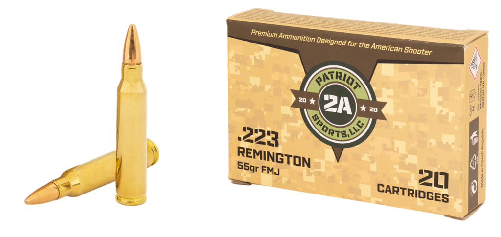 Patriot Sports .223 Rem 55gr FMJ