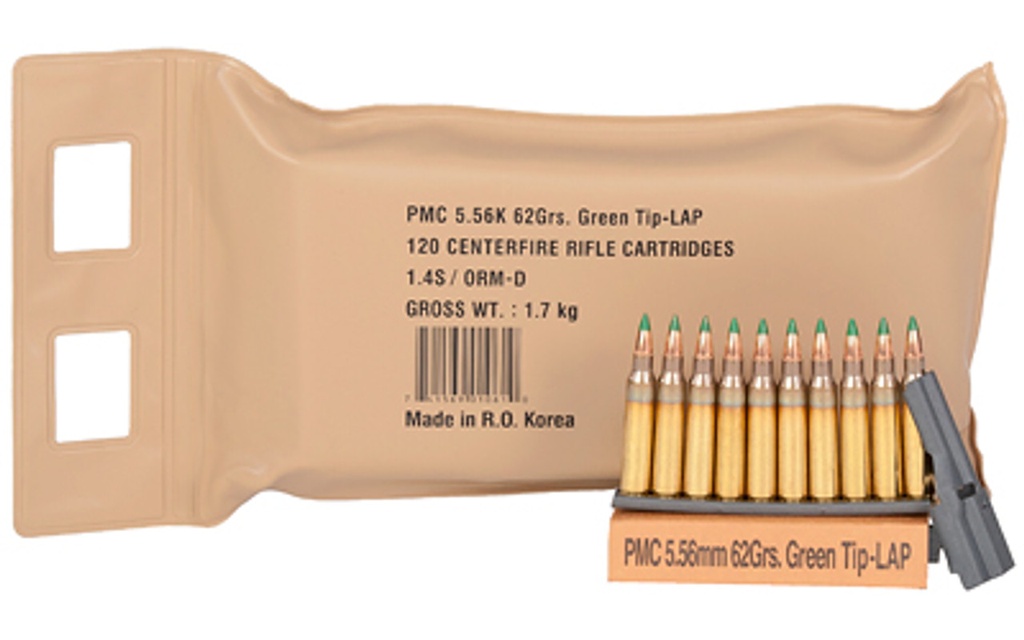 PMC 5.56 62Gr (M855) Battle Pack 120rds