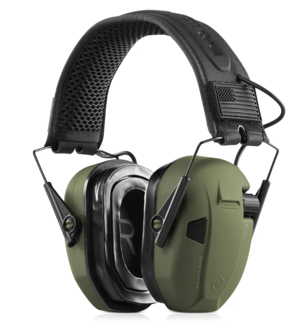 Savior Apollo Electronic Ear Pro - OD Green