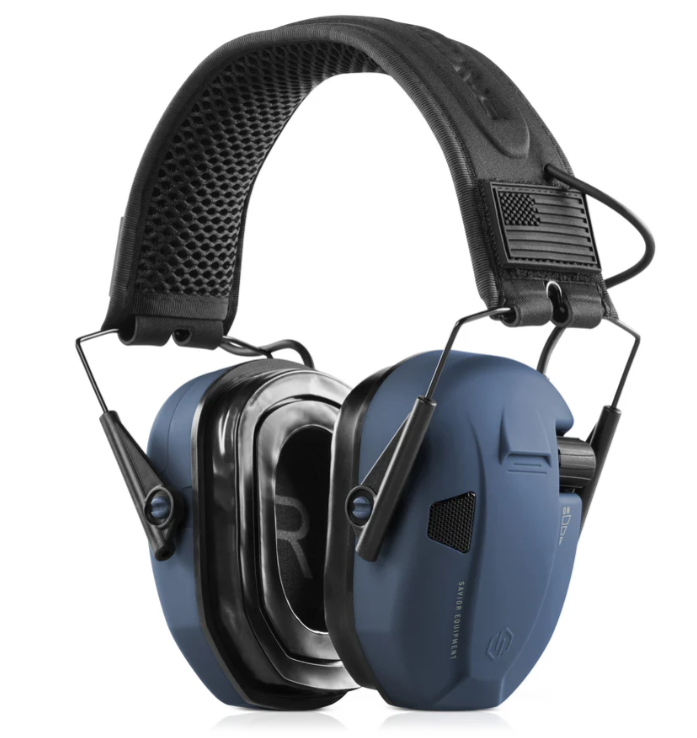 Savior Apollo Electronic Ear Pro - Midnight Blue