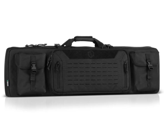 Savior Urban Warfare Double Rifle Bag 46"- Obsidian Black