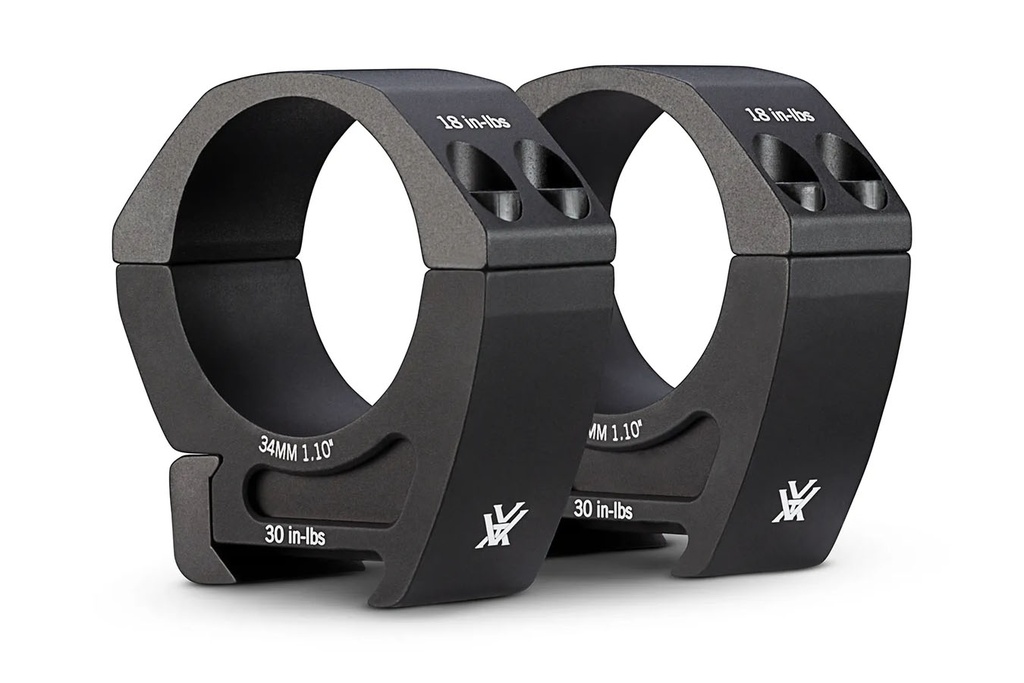 Vortex Pro Series 34mm Medium Rings