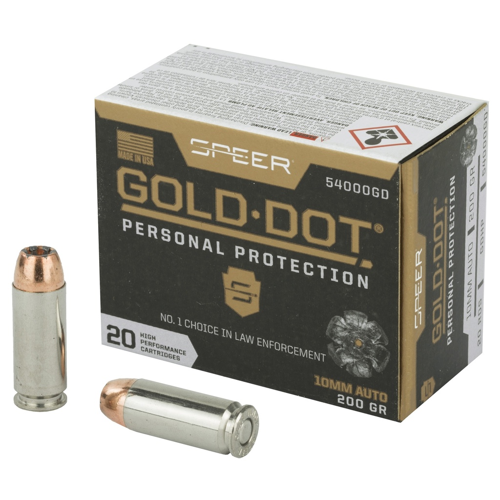 Speer Gold Dot 10mm Hollow Point 200 Gr