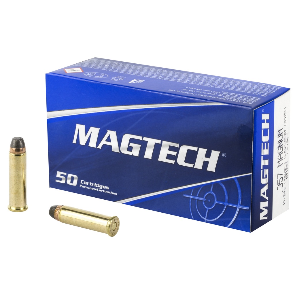 Magtech .357 Magnum 158gr JSP