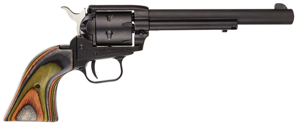 Heritage Rough Rider .22LR & .22 Magnum w/ Green Camo Grips