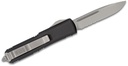 Microtech UTX-85 S/E Stonewash Partial Serration