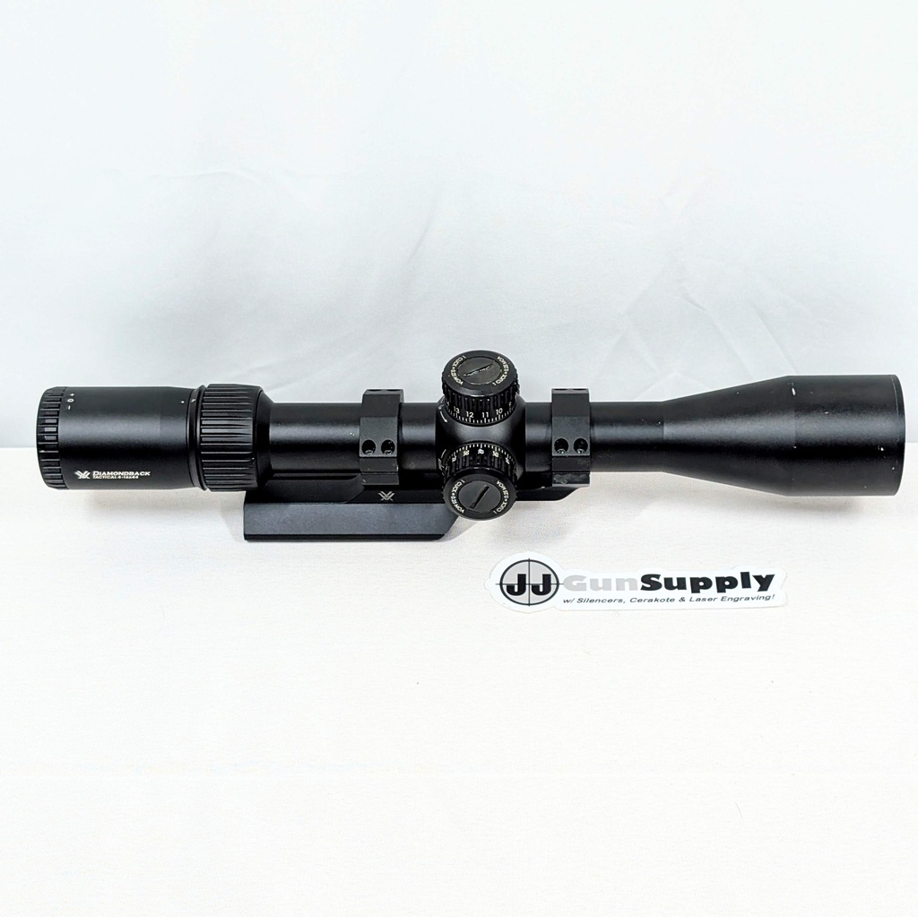 **USED** Vortex Diamondback Tactical 4-16x44 FFP - MOA w/Vortex Sport Cantilever Mount