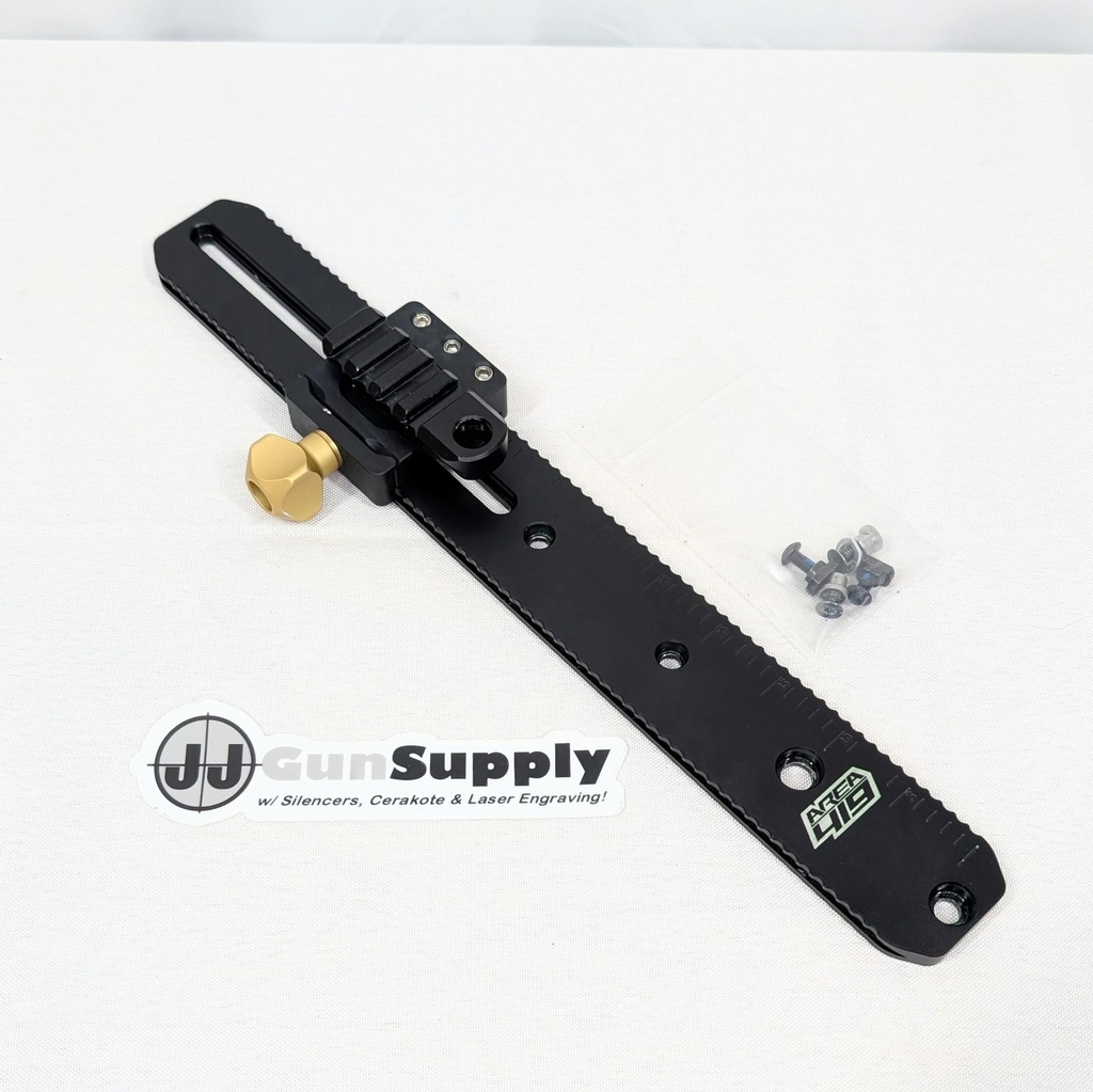 **USED** Area 419 12" Universal ARCALOCK Rail with ARCALOCK Clamp and Picatinny Rail Adapter