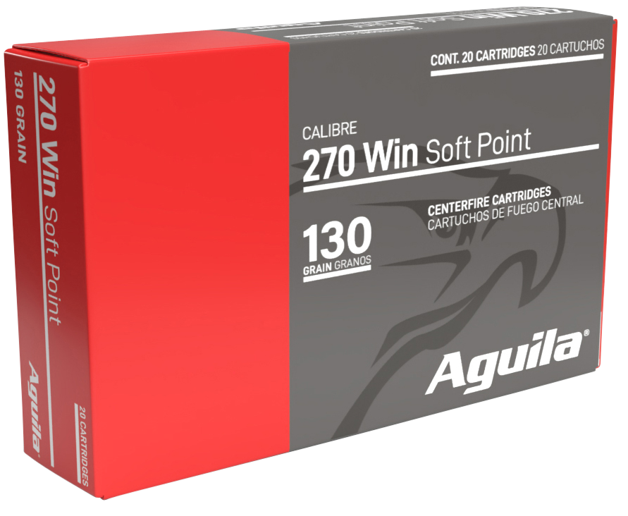 Aguila 270Win 130gr InterLock BTSP - 20rds