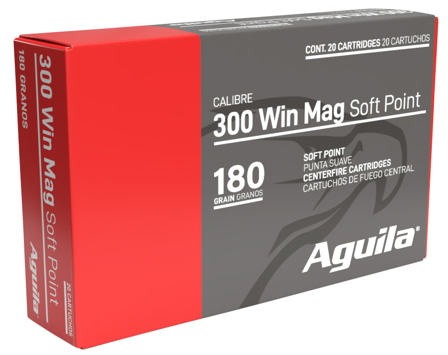 Aguila 300 Win Mag 180gr InterLock BTSP - 20rds