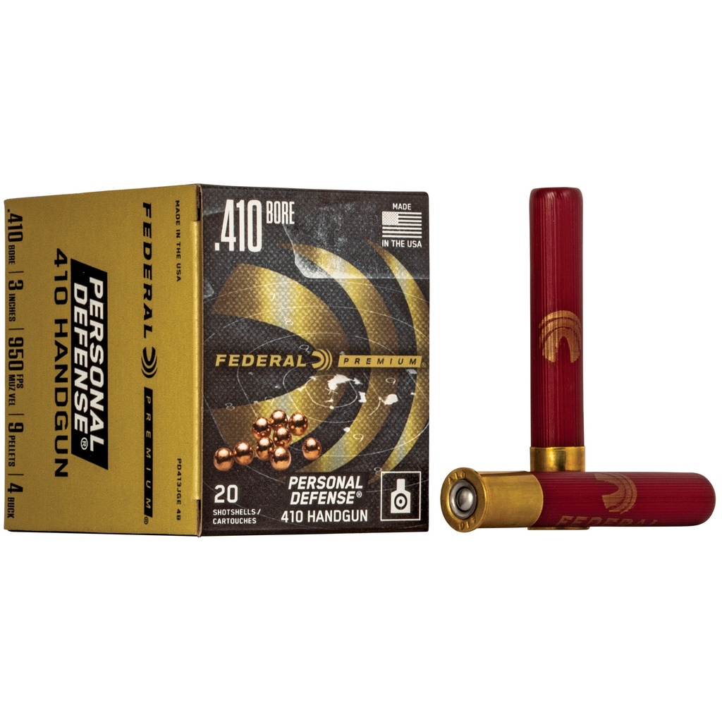 Federal Personal Defense .410 Gauge 3" #4 Buck