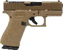 Glock 43X MOS Subcompact 9mm - Coyote