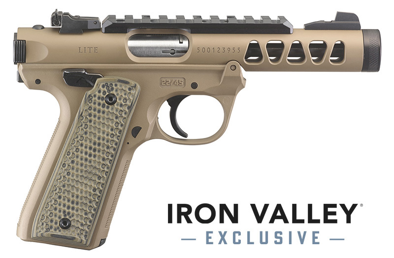 Ruger Mark IV Lite 22LR 4.4" FDE