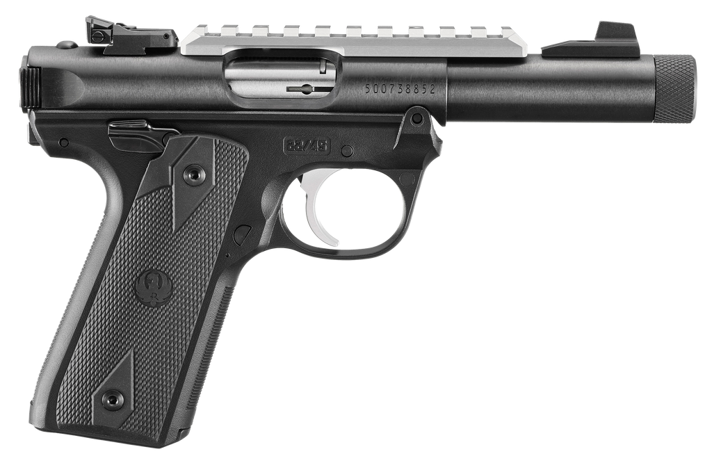 Ruger Mark IV 22/45 .22LR Threaded Bull Barrel