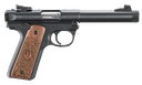 Ruger Mark IV 22/45 Collector's Series .22LR Threaded Bull Barrel, Engraved American Walnut Grips