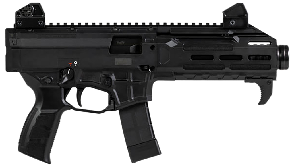 CZ Scorpion 3+ 9mm Luger 20+1 7.80" - Black