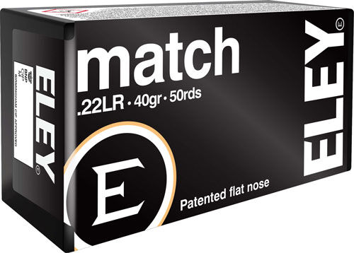 Eley Match 40gr .22LR - 50rd Box
