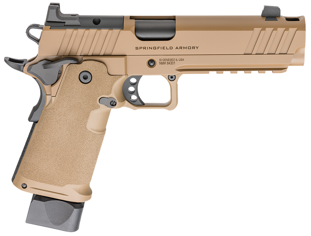 Springfield Prodigy 5" Comp 9mm 1911 DS - FDE