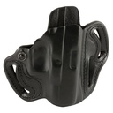 DeSantis Speed Scabbard Belt Holster, RH for Glock 26, 27, 33 - Black