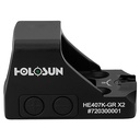 Holosun HE407K-GR Reflex Green Dot w/ Shake Awake