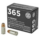 Sig Elite V-Crown 9mm P365 115gr JHP