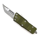 Microtech Mini Troodon Signature Series Hellhound Stonewash Standard - OD Green