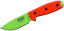 ESEE Knives Model 3 Orange G10 - Venom Green