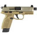 FN 502 Tactical .22LR w/Threaded Barrel - FDE