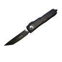 Microtech UTX-85 T/E Black Standard - Black Handle