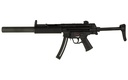 HK MP5, Semi-automatic, 22LR, 16.1" Barrel, Matte Black Finish, 1 Mag, 25Rd