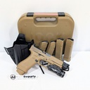 **USED** Glock 19X MOS w/Threaded Barrel, Streamlight TLR-1 HL-X, and Comp